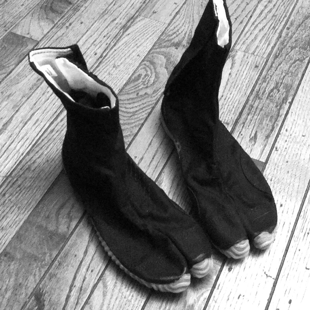 Japanese Ninja Tabi boots NEVER BEEN WORN